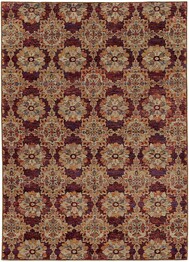 Oriental Weavers Andorra 6883A Red and Gold